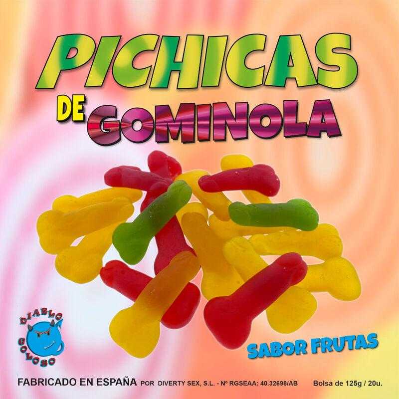 Diablo picante - pichitas de gominola frutas