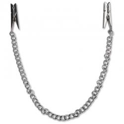 Fetish fantasy series cadena para pezones plata