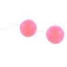 A deeply pleasure bolas texturadas rosa 3.6 cm - 2