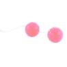 A deeply pleasure bolas texturadas rosa 3.6 cm - 3