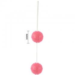 A deeply pleasure bolas texturadas rosa 3.6 cm