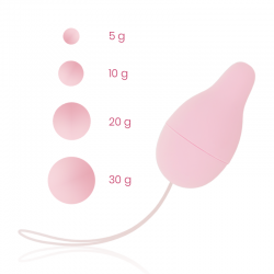 Ohmama desarrollador suelo pelvico kegel sistema de pesos