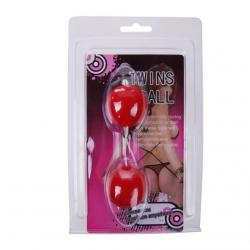 Twins balls bolas chinas rosa unisex