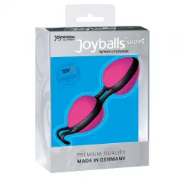 Joyballs secret bolas chinas negras y rosas Joyballs secret bolas chinas negras y rosas