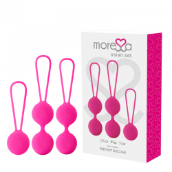 Moressa osian set premium silicona rosa