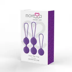 Moressa osian set premium silicona lila