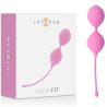 Intense  kisha fit silicone kegel rosa - 2