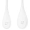 Satisfyer Yoni Power 1 en blanco, detalle de dos piezas
