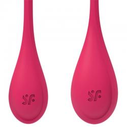 Satisfyer yoni power 1 kit de entrenamiento rojo