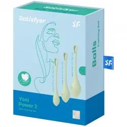 Satisfyer yoni power 2 kit de entrenamiento verde Satisfyer yoni power 2 kit de entrenamiento verde