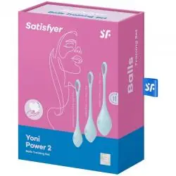 Satisfyer yoni power 2 kit de entrenamiento azul Satisfyer yoni power 2 kit de entrenamiento azul