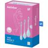 Satisfyer yoni power 2 kit de entrenamiento color azul - 3