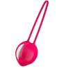 Fun Factory Smartball Uno rojo y blanco, otra vista lateral