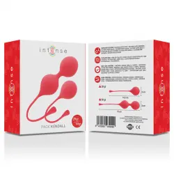 Intense - bolas kegel pack kendall rojo