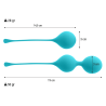 Intense - bolas kegel pack kendall azul - 2