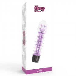 Glossy axel vibrador lila