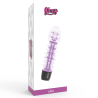 Caja del vibrador con relieves Glossy Axel lila, vista frontal