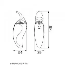 Zalo - hero masajeador personal pulse wave rojo Zalo - hero masajeador personal pulse wave rojo