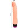 Vibrador realistico flexible natural 24 cm - 5