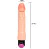 Medidas del vibrador: 25 cm y 4,3 cm