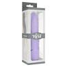 Caja del vibrador realista Get Real Classic Original en morado