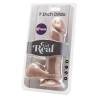 Get real - dildo 18 cm con testiculos vibrador natural - 2