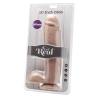 Get real - dildo 25,5 cm con testiculos vibrador natural - 2