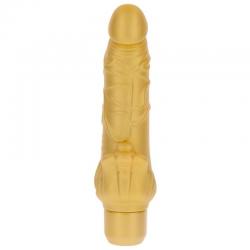 Get real - gold dicker stim vibrador dorado