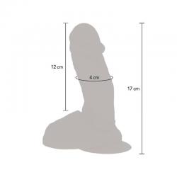 Get real - dildo vibrador silicona natural