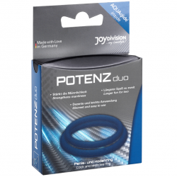 Potenz duo anillos para pene azul - m