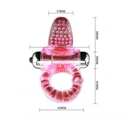 Sweet abs 10 ritmos ring anillo pene vibrador rosa Sweet abs 10 ritmos ring anillo pene vibrador rosa