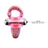 Sweet abs 10 ritmos ring anillo pene vibrador rosa - 5