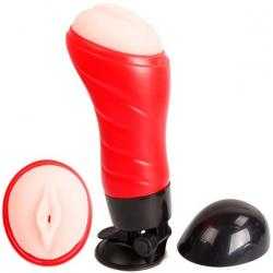 Crazybull vagina con base masturbador voz