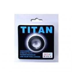 Baile titan cockring black 1.9cm
