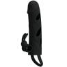 Pretty love funda silicona con vibracion 14 cm color negro - 2