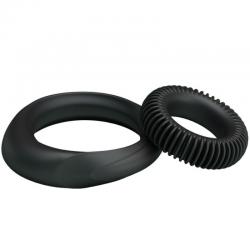 Kit 2 anillos silicona ring manhood