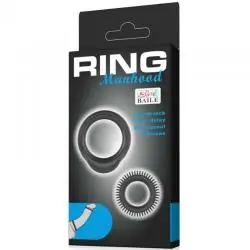 Kit 2 anillos silicona ring manhood Kit 2 anillos silicona ring manhood