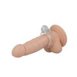 Casual love 26 anillo vibrador conejito transparente