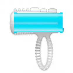 Casual ring tongue vibrating azul Casual ring tongue vibrating azul