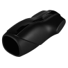 Satisfyer Men Vibration negro, vista en perspectiva de la abertura
