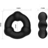 Crazy bull - anillo silicona super suave con nodulos - 3