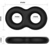 Crazy bull - anillo doble silicona medica - 3