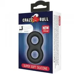 Crazy bull - anillo doble silicona medica Crazy bull - anillo doble silicona medica