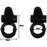 Sweet ring anillo vibrador con rabbit texturado - 7