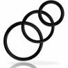 Addicted toys set anillos pene negro - 2