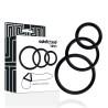 Addicted toys set anillos pene negro - 3