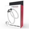 Darkness anilla metal doble para el pene - 4