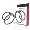 Darkness anilla flexible doble para el pene - 2