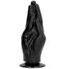 All black dildo fisting 21cm - 2