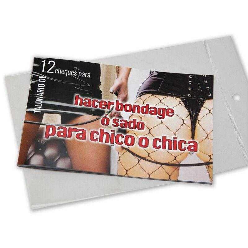 Diablo picante - talonario bondage o sado Diablo picante - talonario bondage o sado